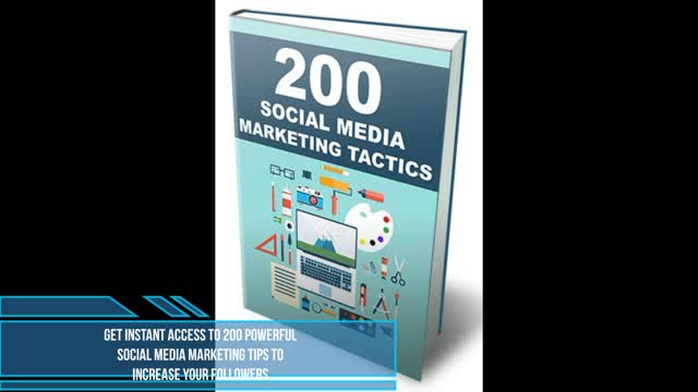 Get Instant Access To 200 Powerful Social Media Marketing Tips To Increase Your Followers