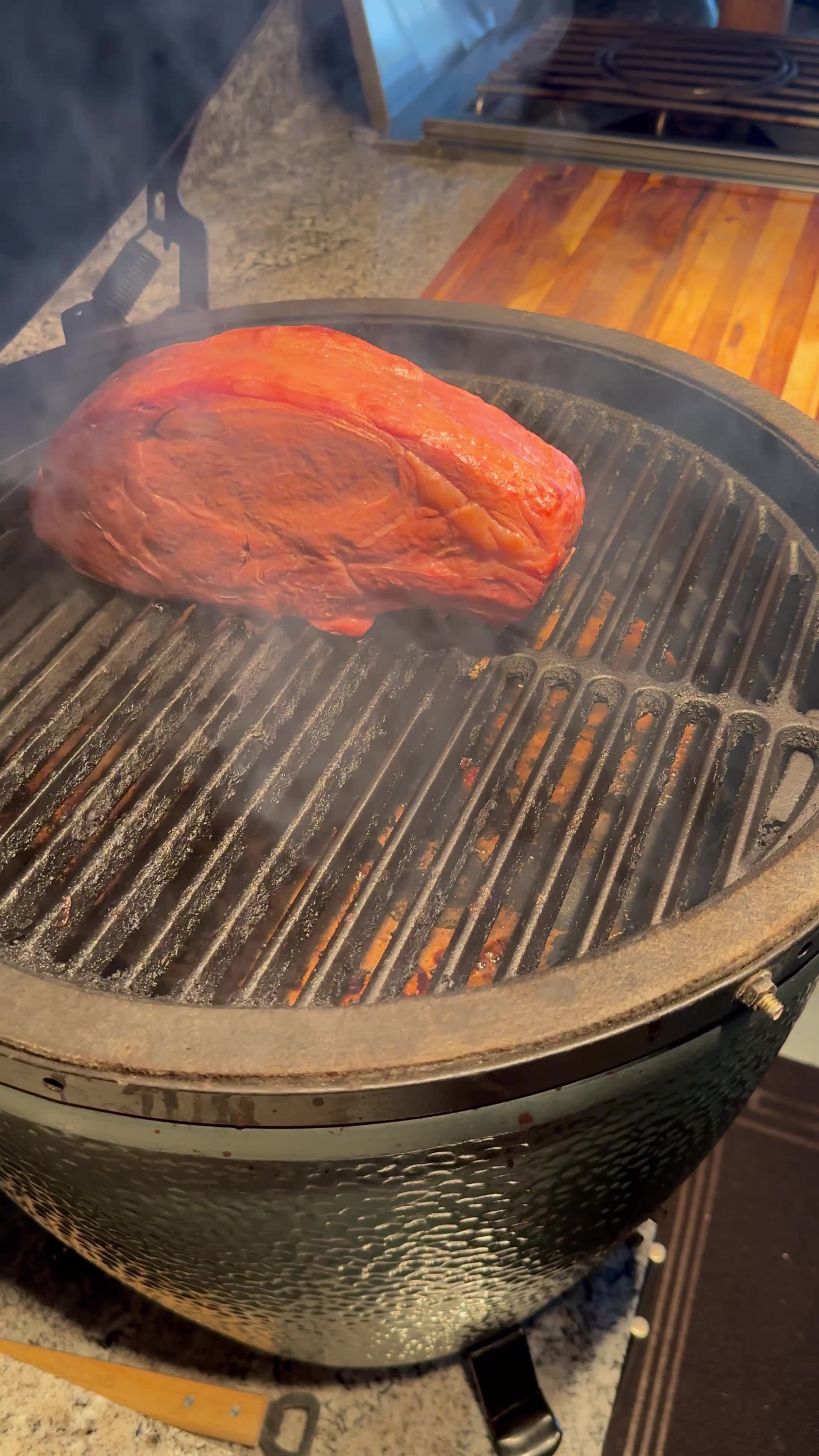Reverse Sear Cowboy Ribeye perfection