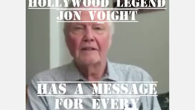 Patriots Exist In Hollywood! Jon Voight Speaks the Truth!