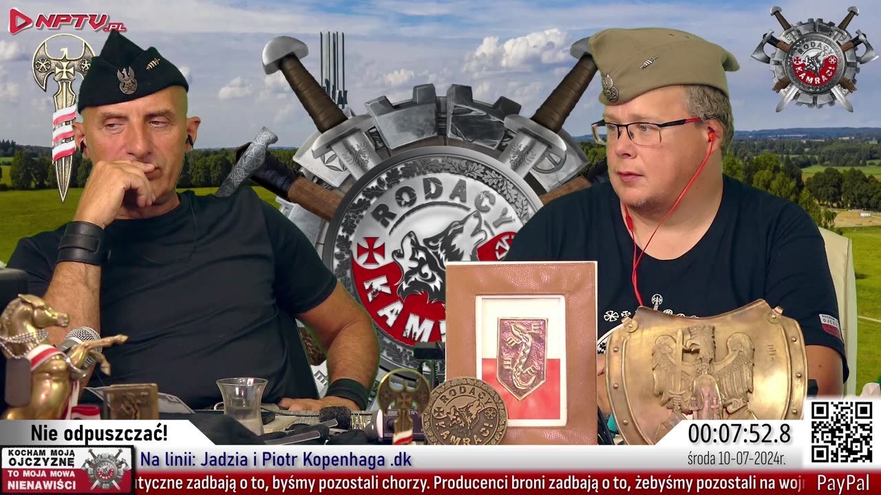 "Nie odpuszczać! Wt. 9.07.2024r. W. Olszański, M. Osadowski NPTV.pl Rodacy Kamraci