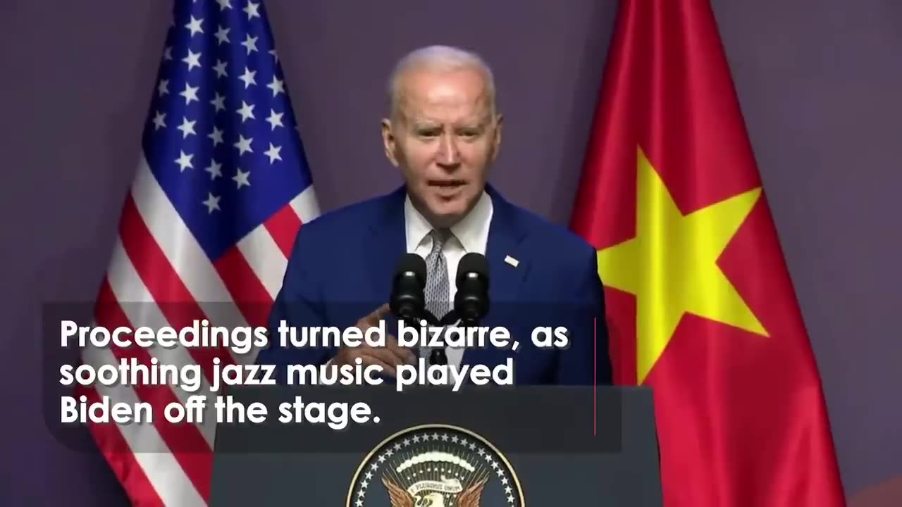 Rambling Joe Biden Abruptly Cut Off During Speech