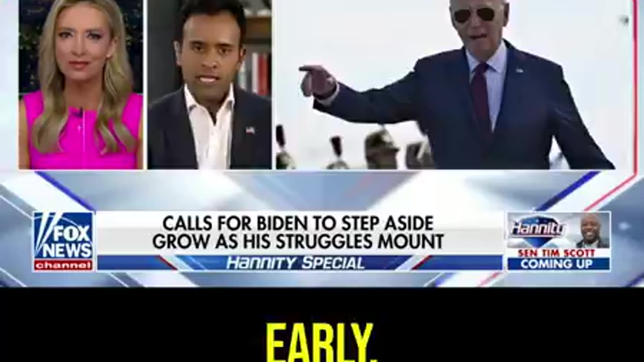 Vivek Ramaswamy prognostiziert, dass Joe Biden bis August ersetzt wird