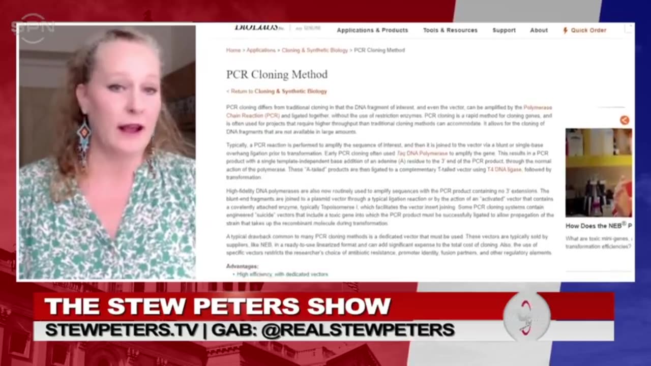 Stew Peters: PCR Test Linked To Human Cloning Video Shows Animal Experiments, Cross Species Genetics