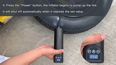 Air Compressor Electric Air pump with Tire Pressure