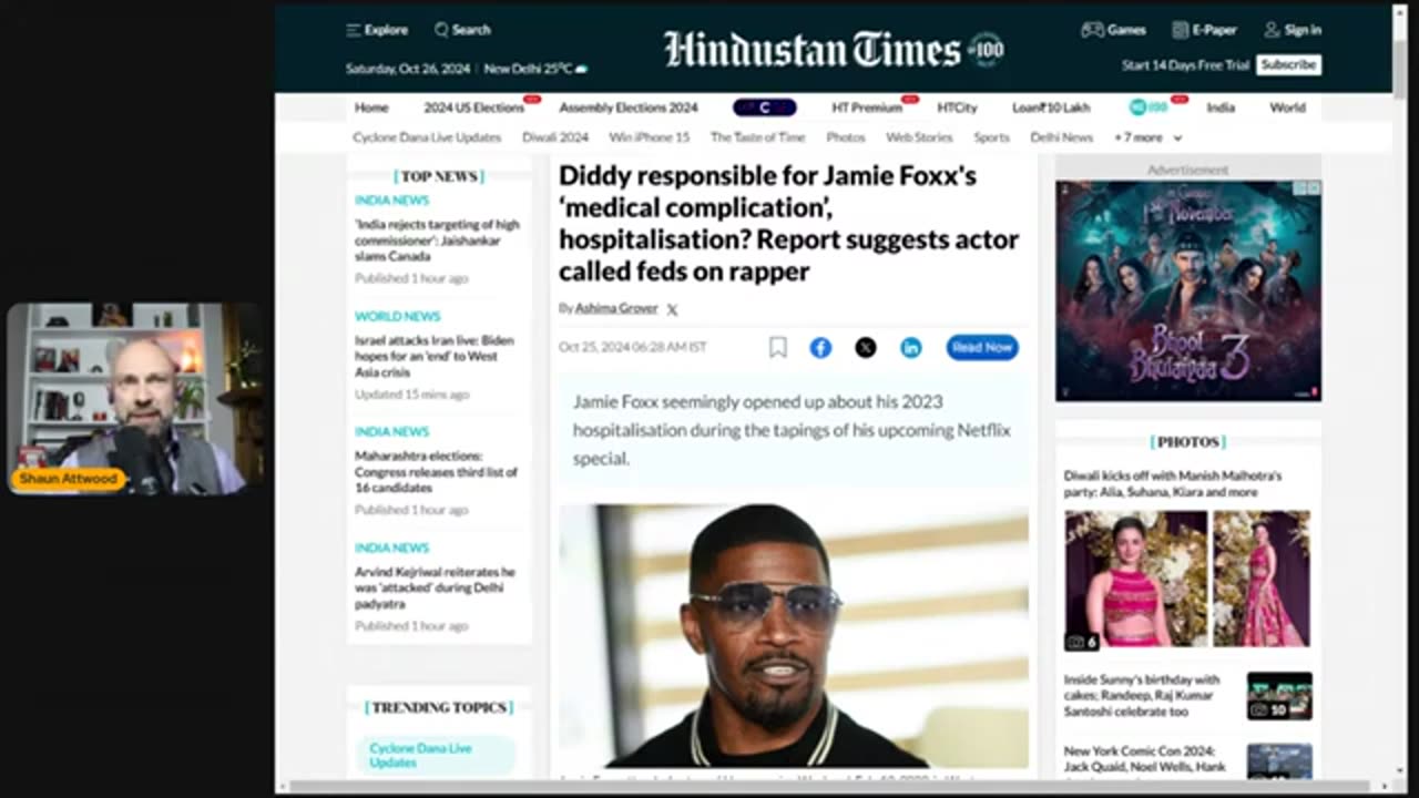 Diddy & Jamie Fox Latest SHOCKING News‼️