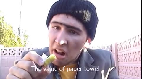 THE VALUE OF PAPER TOWEL