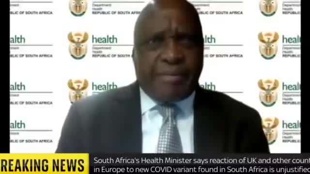 South African Health Minister Has A Different Take On Omicron Variant