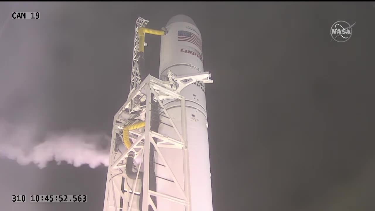 Launch of SS Sally Ride Space Station Supply Mission NG-18 (Official NASA Broadcast)