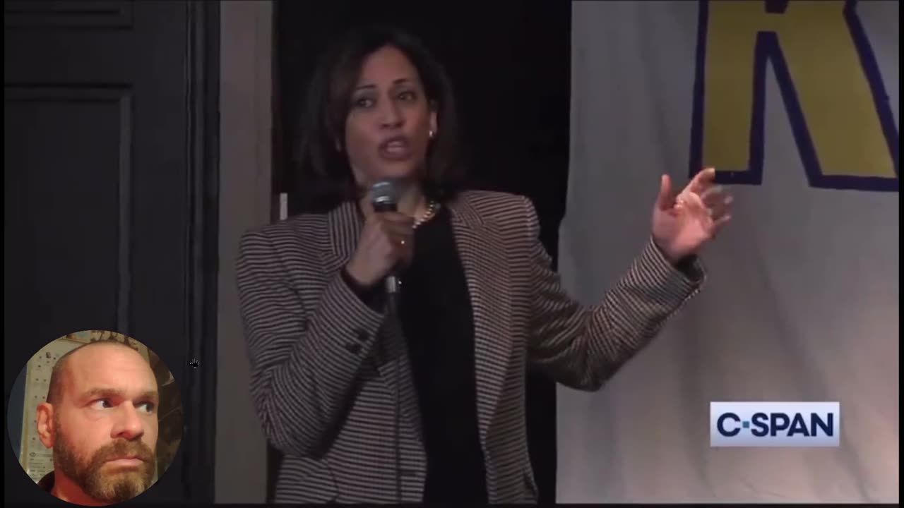 Full uncensored Kamala clip 1 min 30 secs - as she vows theft of patents