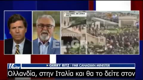 Gerry Ritz - Πρώην Υπουργός Γεωργίας και Γεωργικών προιόντων του Καναδά: Οι φάρμες του Καναδά θα αποτύχουν και οι τράπεζες θα αγοράσουν τη γη