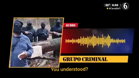 Mexican journalist gets threatened by the cartel on television
