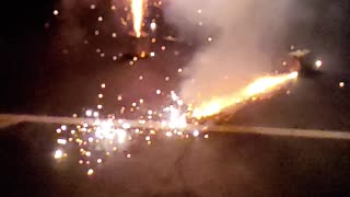 Fireworks ssuler slow mo...