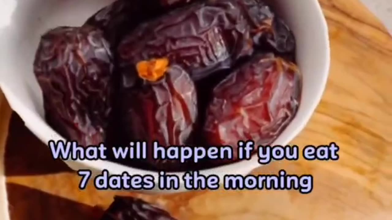 What will happen if you eat 7 dates in the morning and another 7 at night