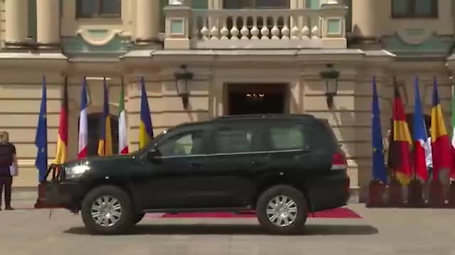 Presidents of France, Germany, Romania arrived in kyiv