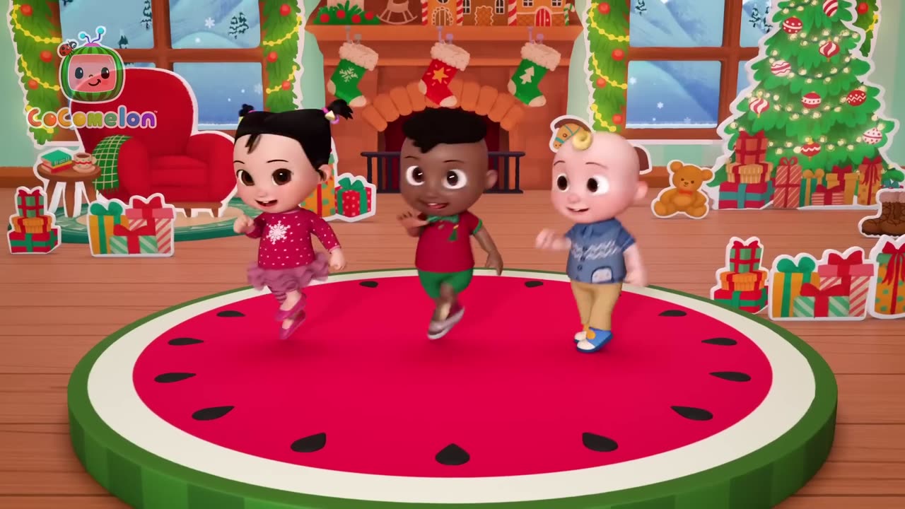 Deck the Halls | CoComelon Nursery Rhymes & Kids Songs