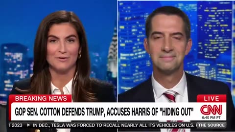 Senator Tom Cotton OWNS CNN “Why did Kamala Harris serve as VP for a racist and a segregationist?”