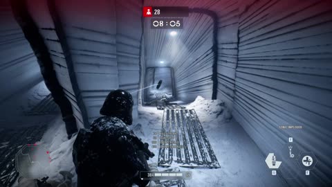 SWBF2: Arcade Onslaught Death Trooper Hoth Gameplay