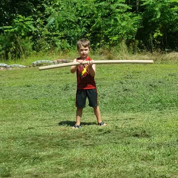 my Son and his stick skills