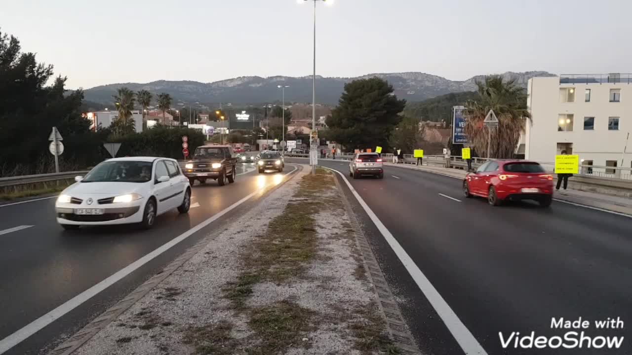 OPÉRATION PANCARTES 2, OLLIOULES, 10 Février 2022