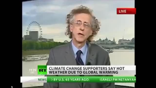 Reporter Caught Off Guard by CLIMATE SCIENTIST!