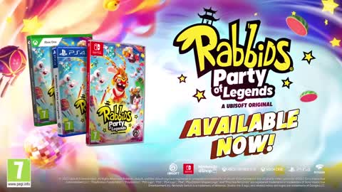 Rabbids: Party of Legends - Official Launch Trailer