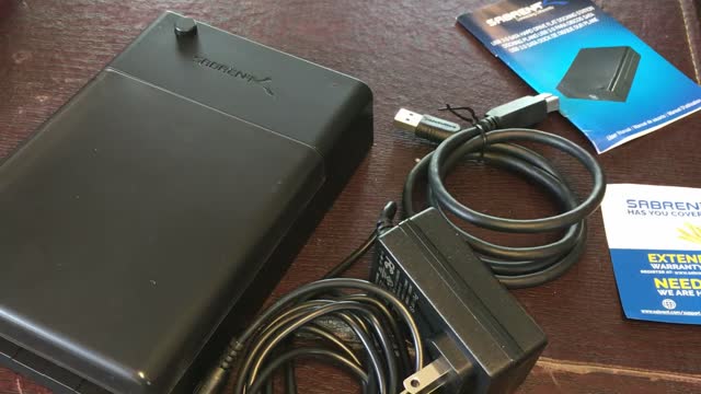 Sabrent USB 3.0 to SATA External Hard Drive HDD Docking Station 2.5 or 3.5 inch UASP EC-DFLT