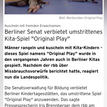 What happened in a kindergarten in Germany.