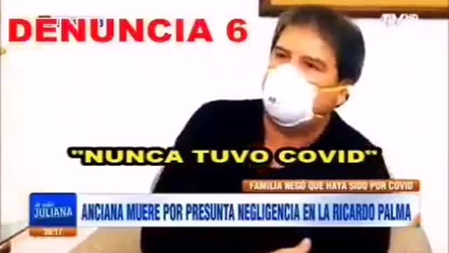 Todos los que mueren son por covid, sin importar las causas. Mazzetti