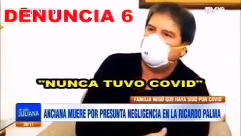 Todos los que mueren son por covid, sin importar las causas. Mazzetti