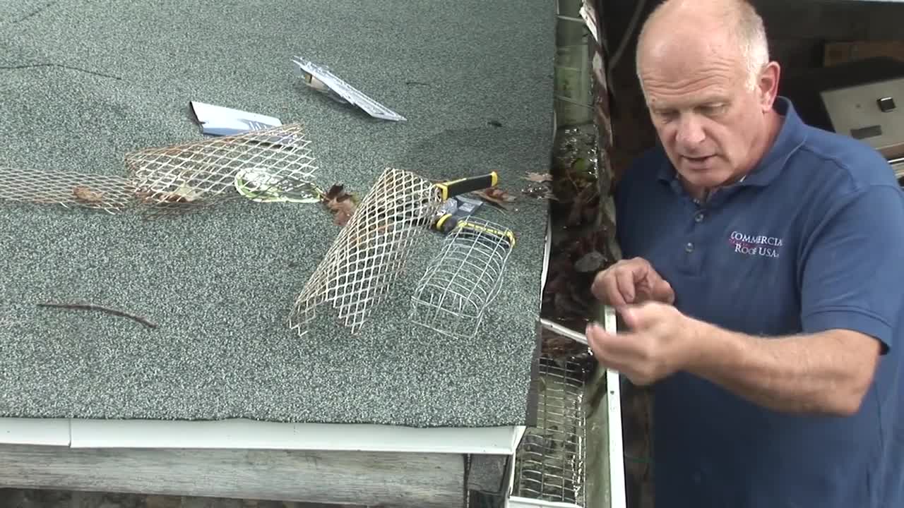 Gutter strainer Best Tip to prevent blockage