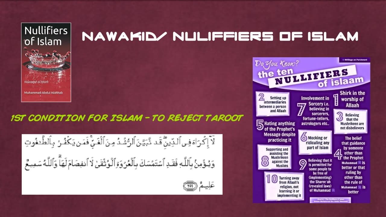 Nulllifers/ Naqakid of Islam