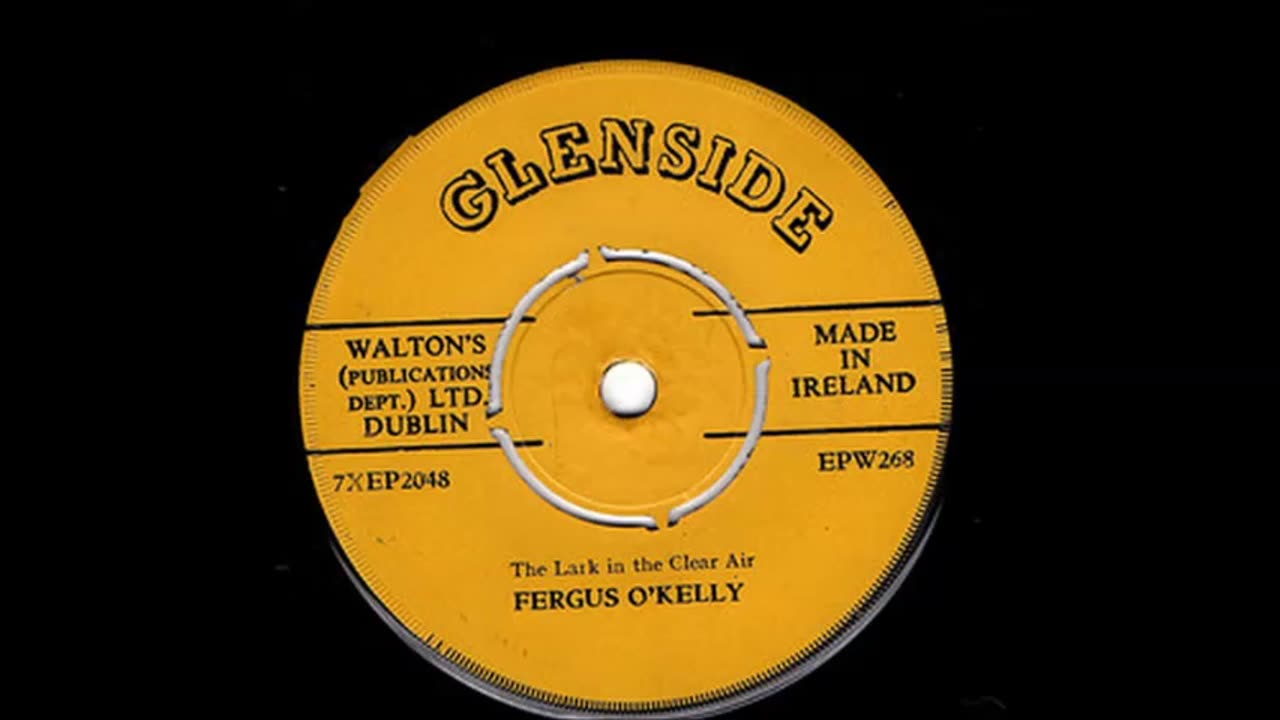 The Lark in the Clear Air sung by Fergus O'Kelly