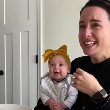 Little cute baby funny moments with mother 🥰