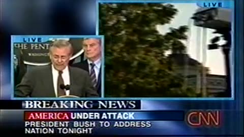 CNN September 11, 2001 Attack Coverage (Pt. 1)