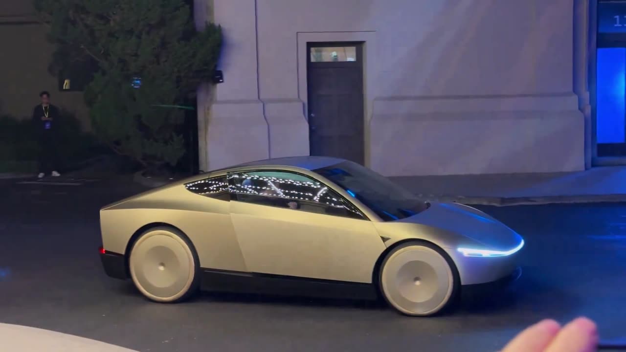 Elon Musk Cybercab Reveal