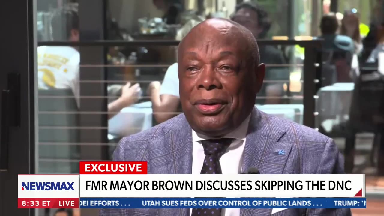 Newsmax host suggests Willie Brown had 'unsavory' relationship with Kamala Harris