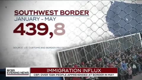 CBS Report on illegal alien border crisis