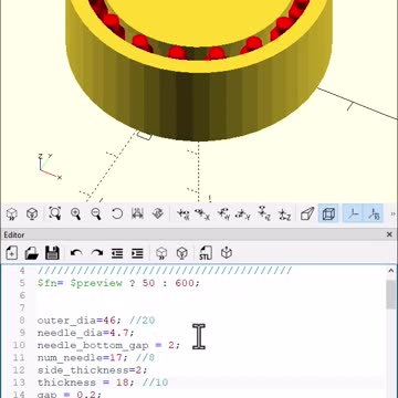 OpenScad: Fine Tune with Alt + up/down