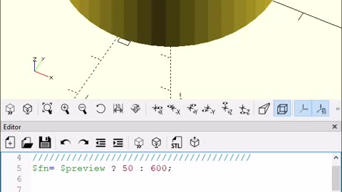 OpenScad: Fine Tune with Alt + up/down