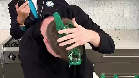 Bottle Head Smashing World Record Attempt!