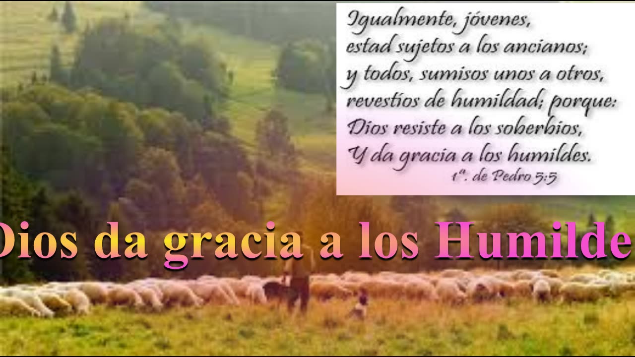 DIOS DA GRACIA A LOS HUMILDES_ Devocional