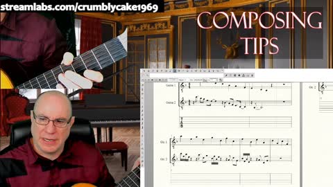 Composing for Classical Guitar Daily Tips: Creating Intervallic Combinations!