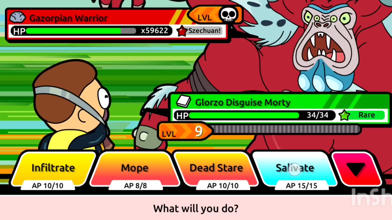 salivate |Pocket mortys