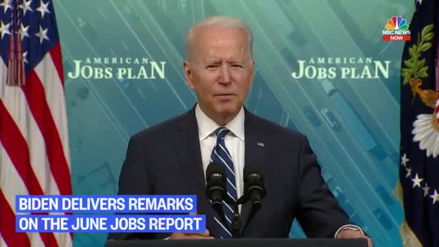 President Biden Remarks On New Jobs Report