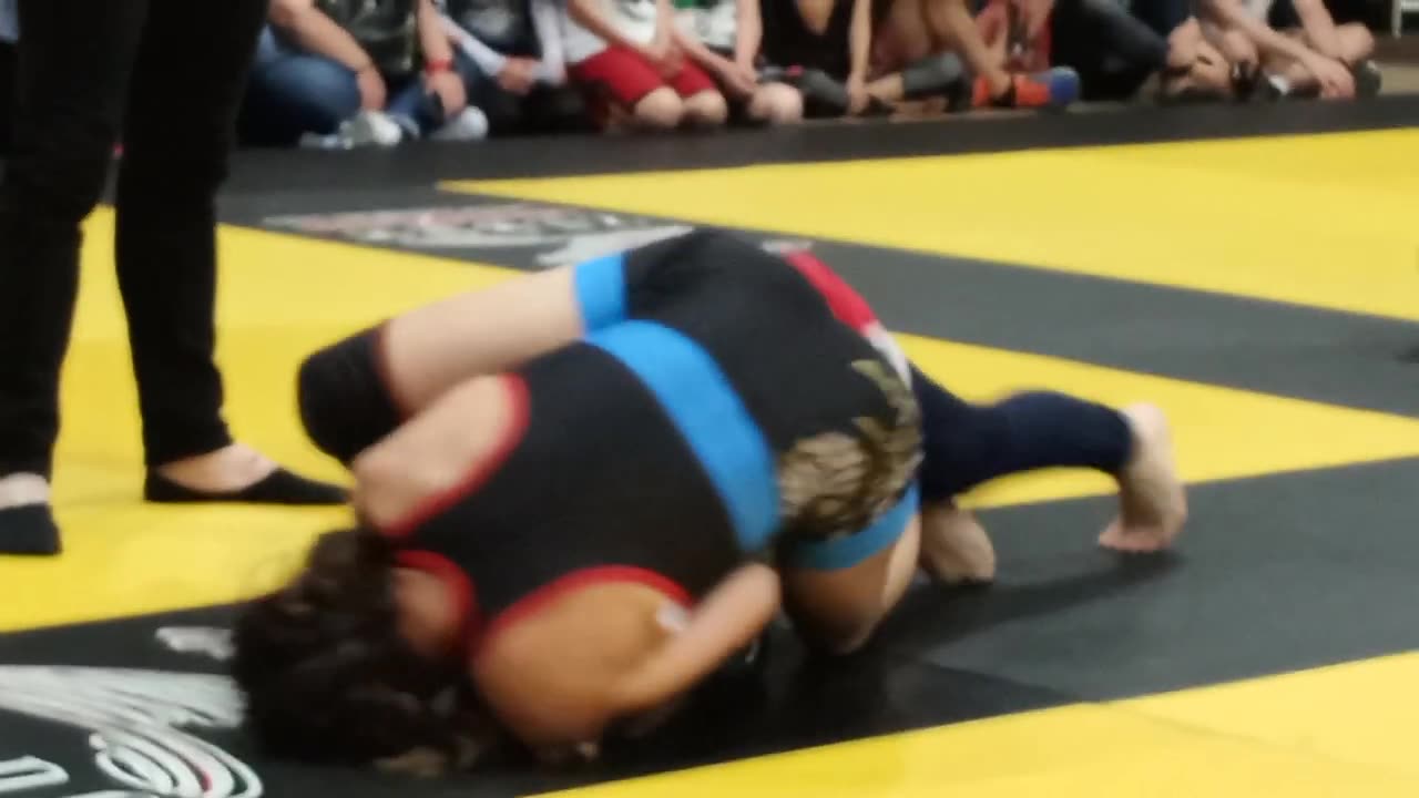 Girl Grapples Girl