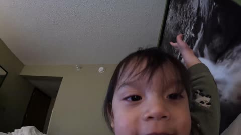 How to be a vlogger when you're still 2yrs old