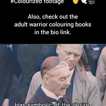 British Prime Ministeragrees to peace pact1938 decision#Colourized footage🇬🇧🤝🕊️🎥