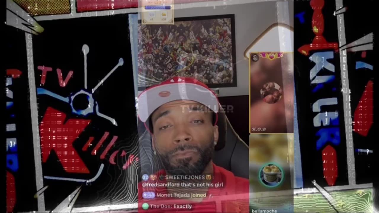 LLAMA LETS TOMIKAY AN THE TOMCATS DRAG MESSY CALLER