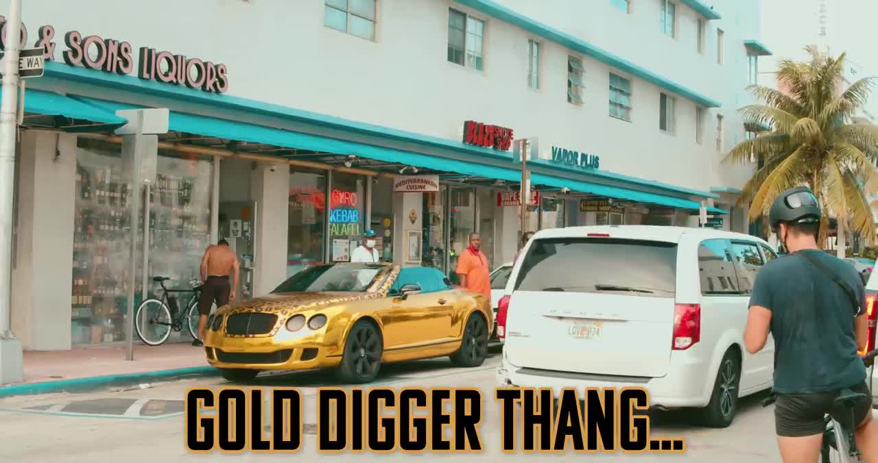 Gold Digger Pranks with golden car!