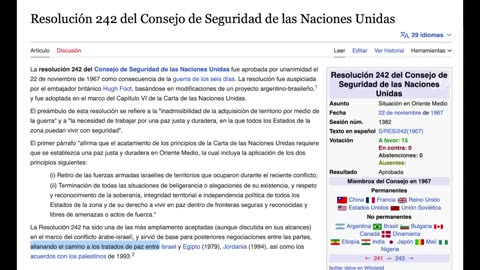 171. AÑO 2026 - PAZ Y SEGURIDAD (Resolución 242 de la ONU)